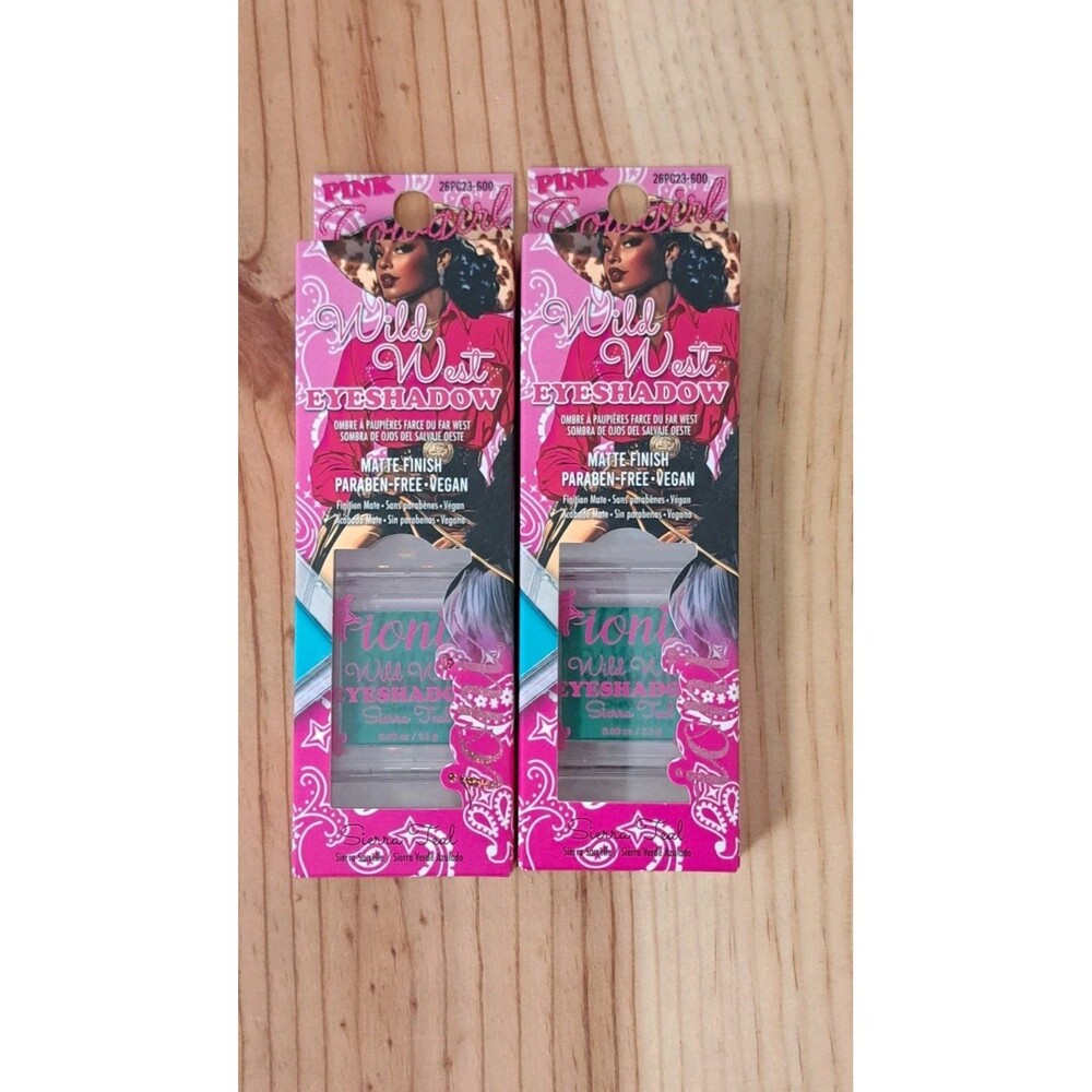 Ioni Pink Cowgirl Wild West Eyeshadow Sierra Teal Set Of Two New In Box